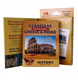 Classical Greece & Rome Go Fish Game